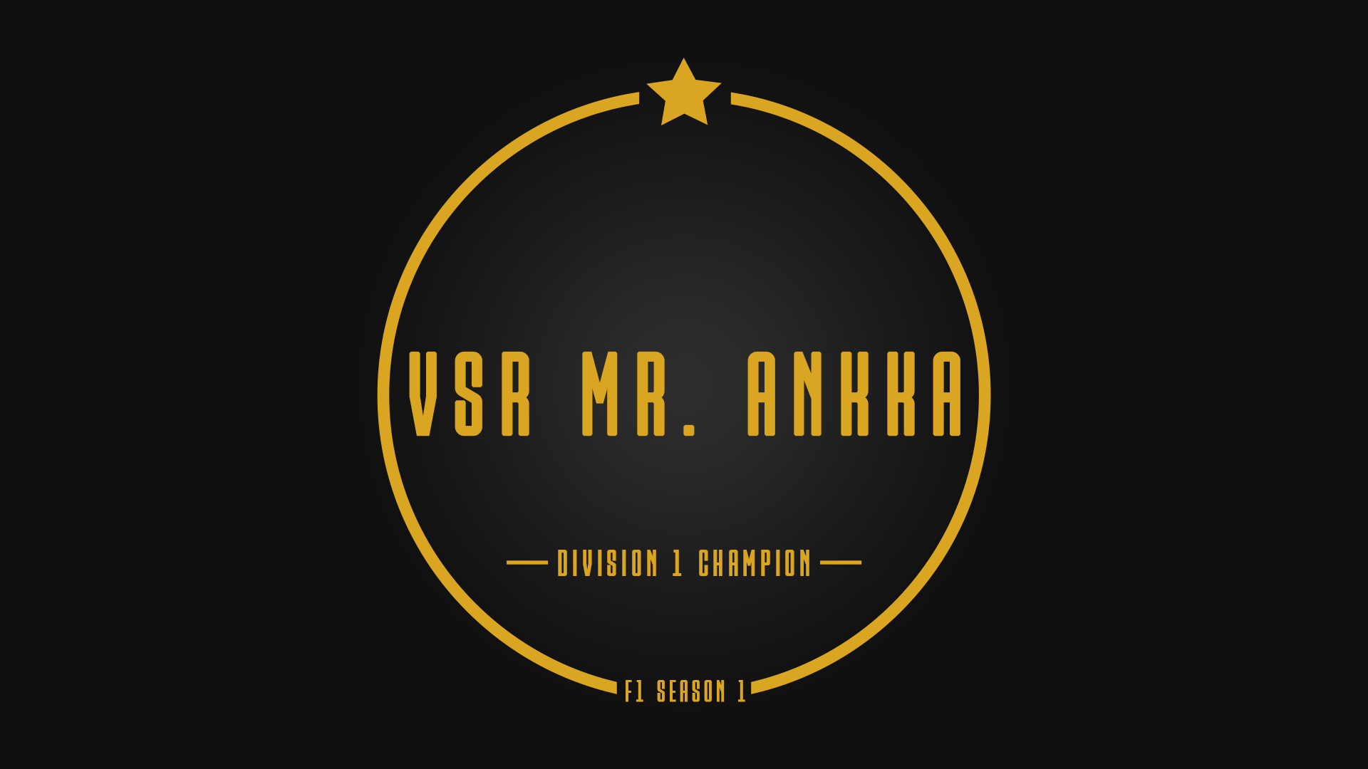 Season 1 Champion - VSR Mr. Ankka