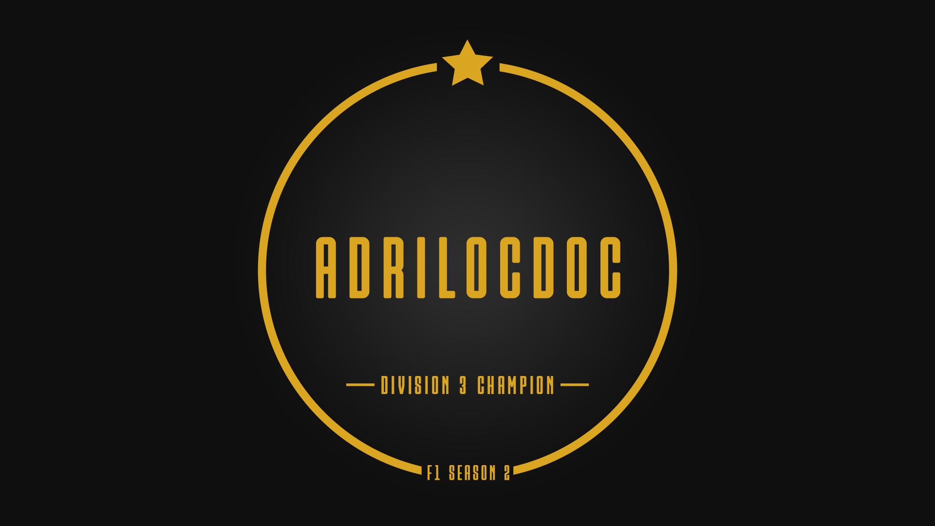 Division 3 Champion - adrilocdoc
