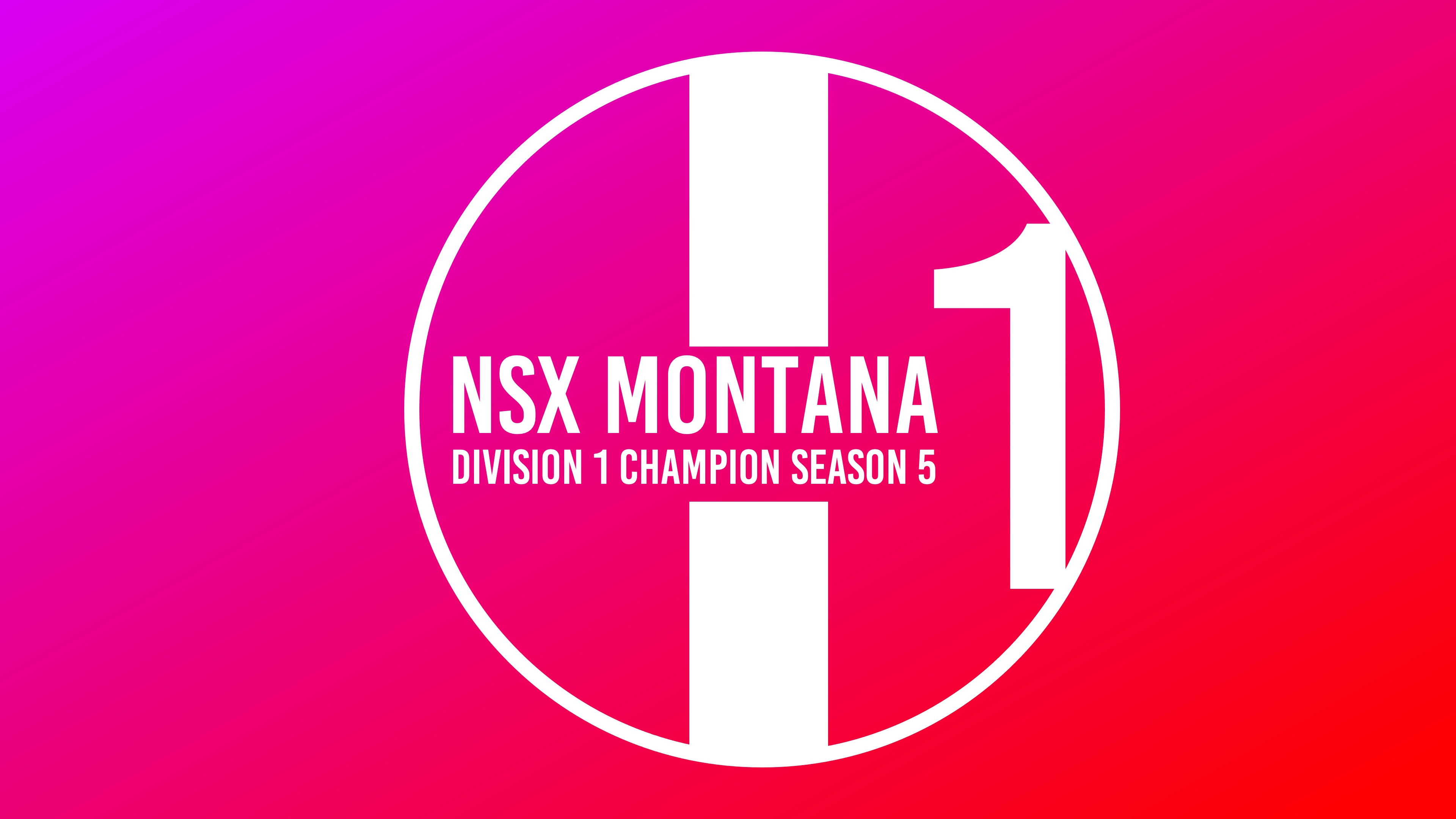 Division 1 Champion - NSX_Montana