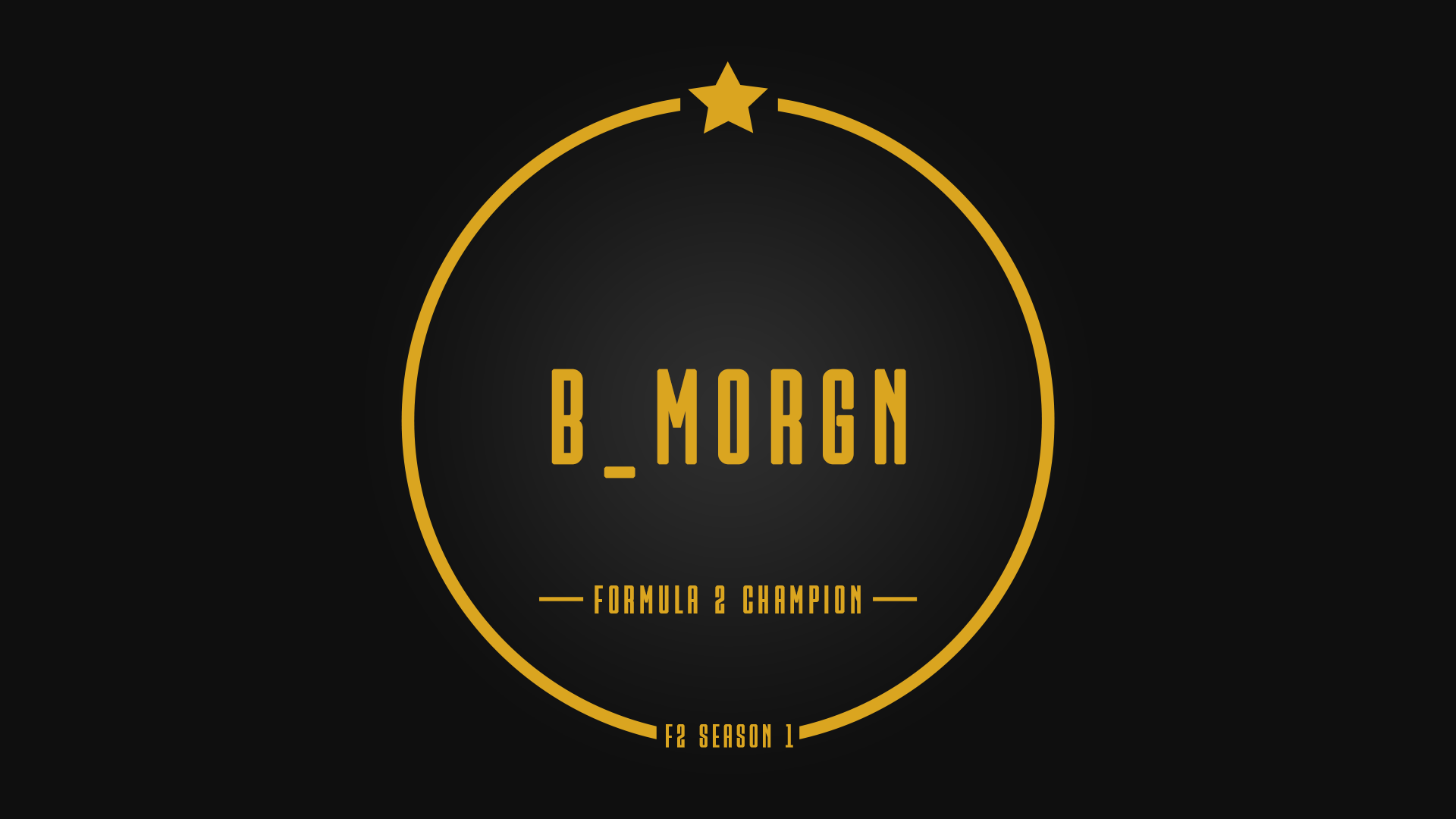 Season 1 Champion - B_Morgn